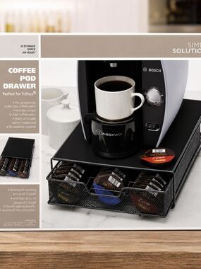 T-Disc Coffee Pod Drawer Organizer